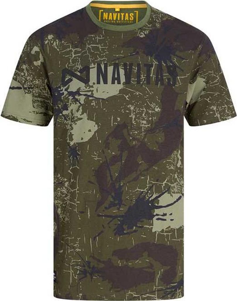 Navitas Identity Kurzarm-t-shirt Grün M Herren Grün M