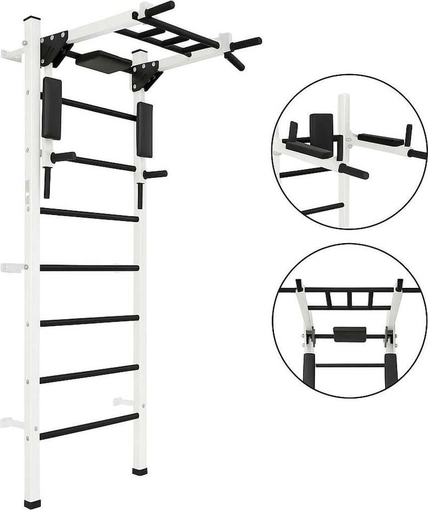 Profi-Gymnastikleiter - weiß Produktbild 