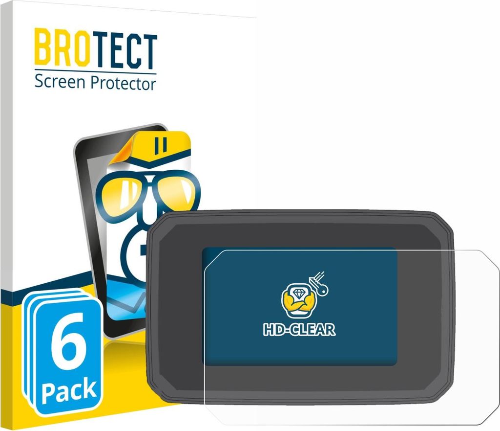 6x Für Honda CMX1100 Rebel 2025 Schutzfolie BROTECT Displayschutz Display Schutz Folie Klar Transparent
