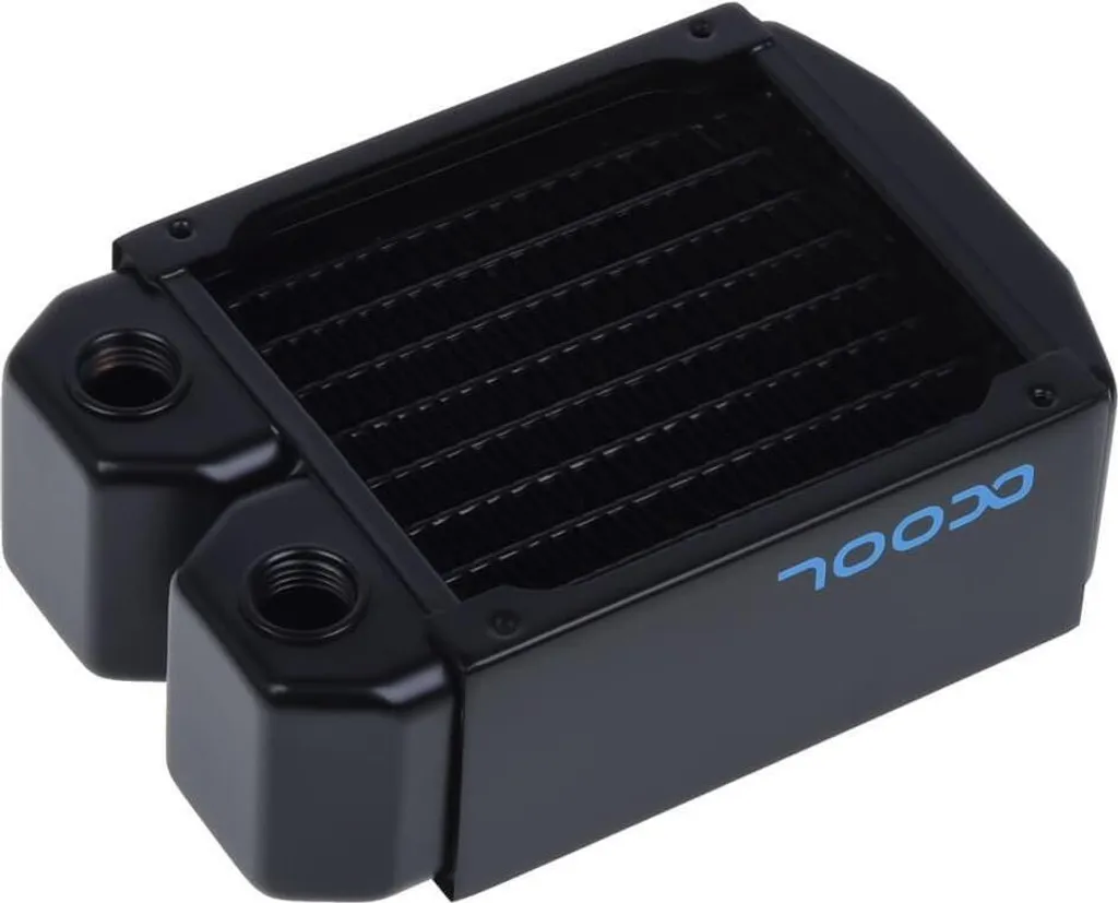 Alphacool 14226 Testeur de Pression d'Eau Laiton Acier Noir 1/4" 1.5 Bar