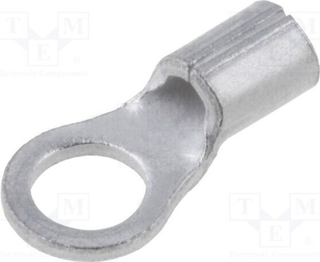 5x Kabelschuh: Ring 0,3÷1,42mm2 Klemmverbindung M3,5 unisoliert 34105 isoliert(ne