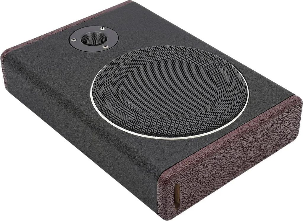 Auto-Untersitz-Subwoofer - Aktiv 20,3 cm - 600 W Spitzenleistung - 12 V - 4 Ohm - Bass-Fernbedienung - Schwarz