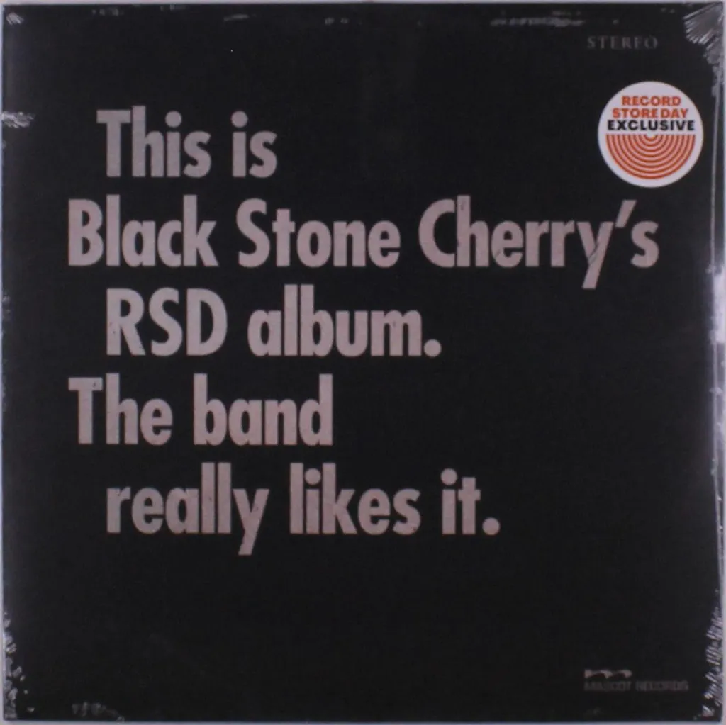 Album vinyle Black Stone Cherry bleu pour platine et collection rock