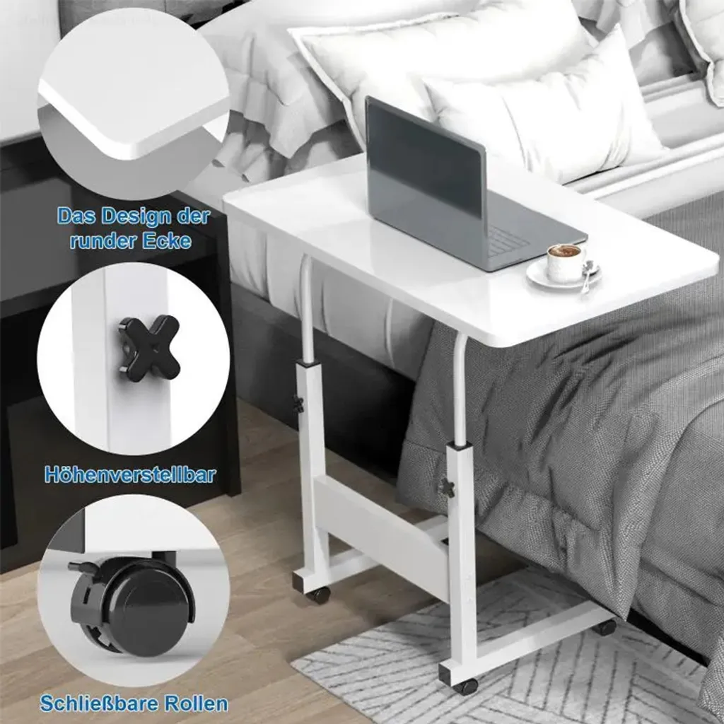Table d'ordinateur portable pour lit et canapé - Support Télétravail
