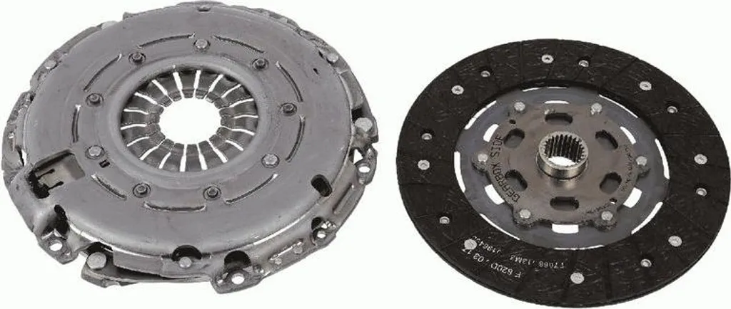 Kit d'embrayage SACHS 3000 950 683 OE A0252509301 pour Mercedes Classe E