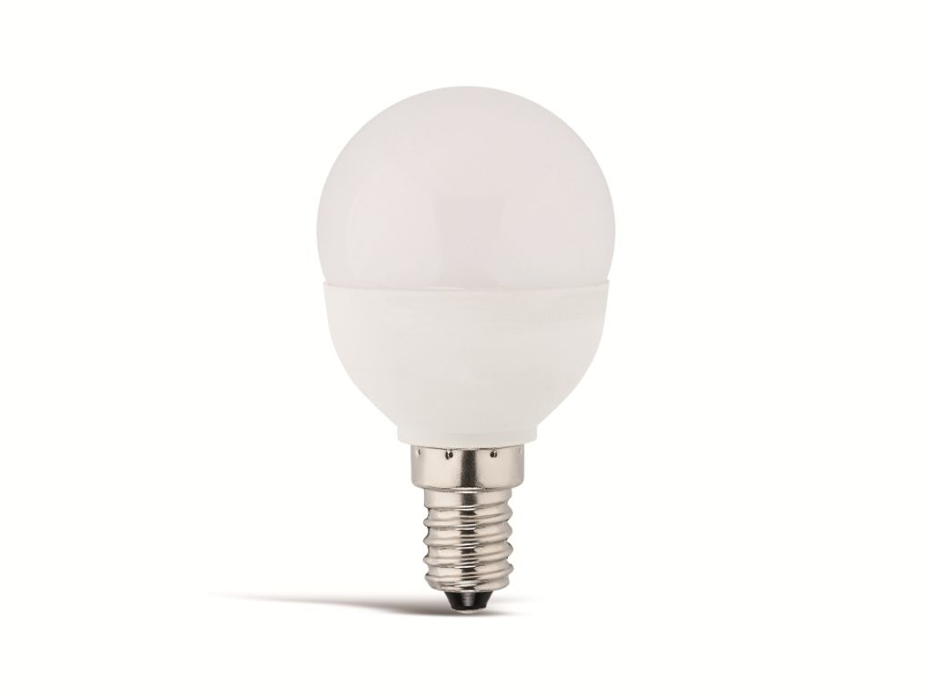 Müller-Licht LED-G45, 5,5 W, 40 W, E14, 470 lm, 25000 h, Warmweiß
