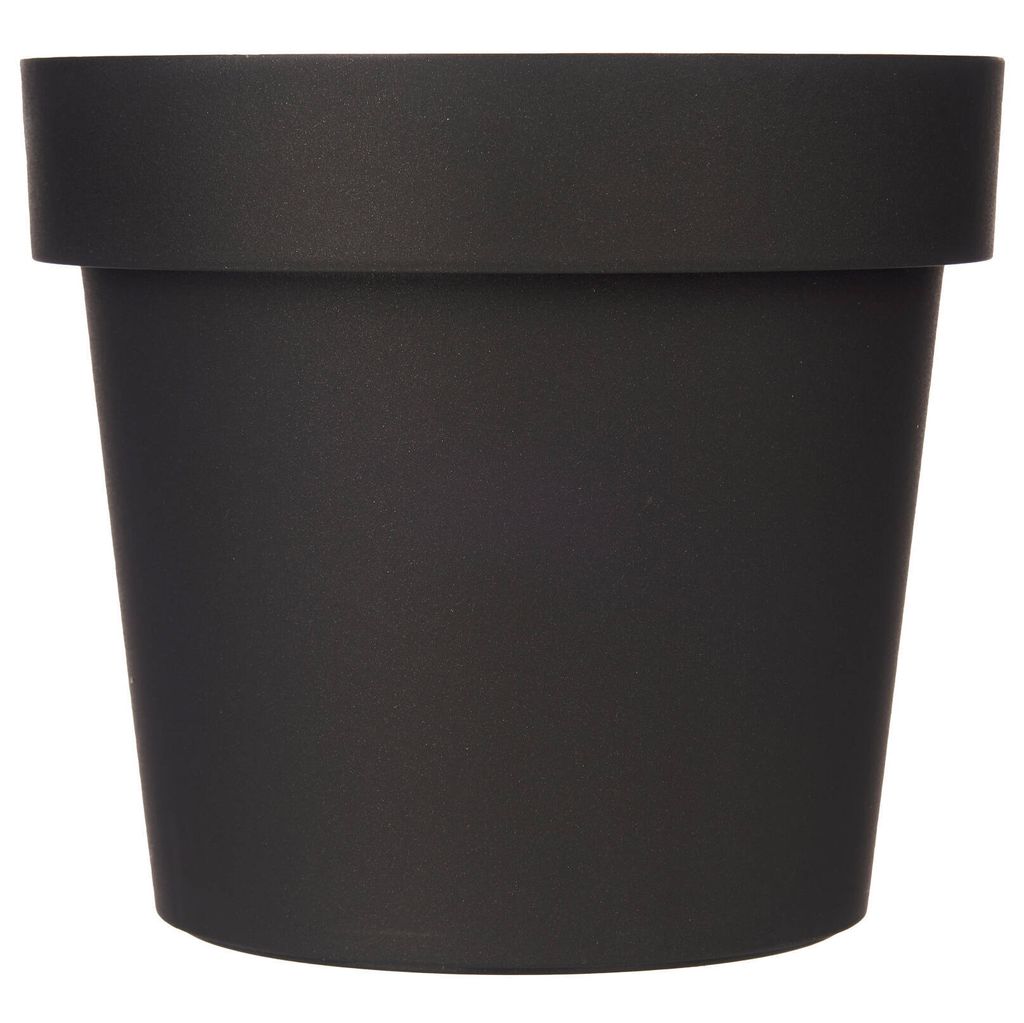 Ebert Blumentopf Aus Kunststoff – 18 Cm Durchmesser, 2,2 Liter, Braun