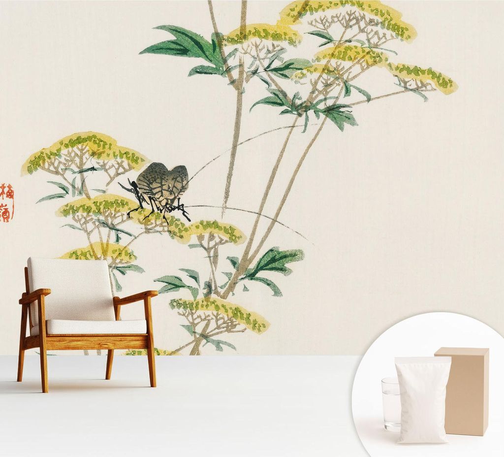 Fototapete - 312x219 cm - Tapete - Wandtapete - Wandbilder - Dekofolie - Tapete Folie - Wand - Dekoration - Wohnzimmer - Blumen Natur