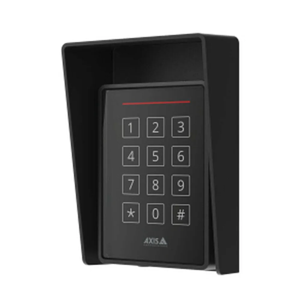 Lecteur RFID Axis A4120-E avec clavier à code pour contrôle d'accès IP
