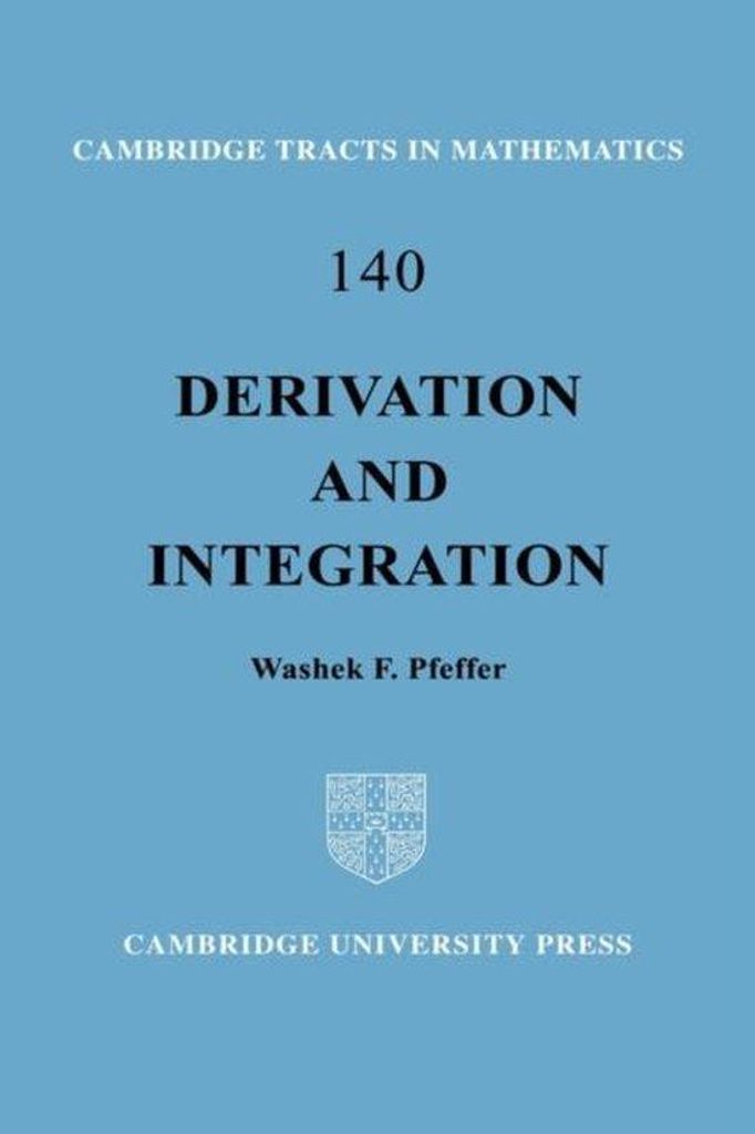 Cambridge Tracts in Mathematics Serie Nummer 140 - Ableitung und Integration