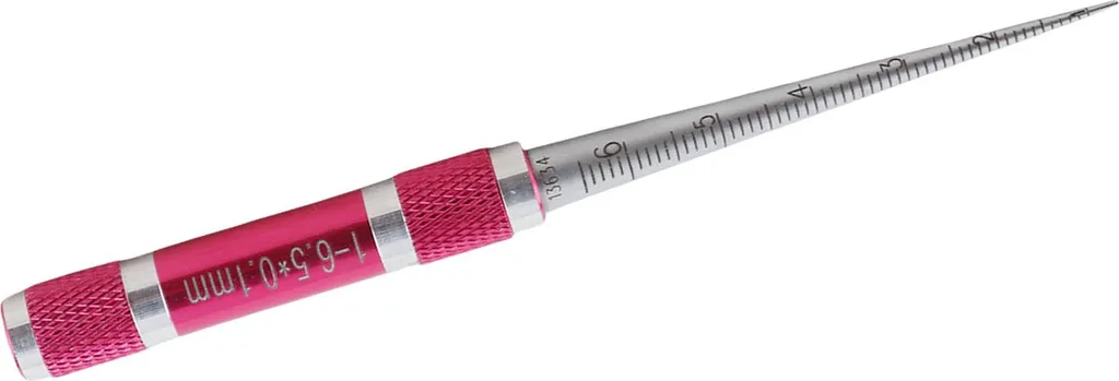 Outil de mesure conique inox pour vérifier le diamètre des tuyauteries