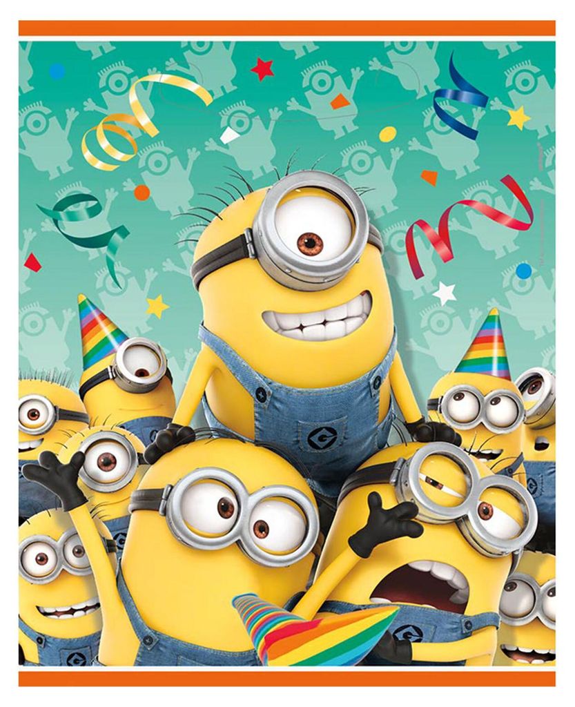 "Minions" Deko | 8 Geschenktüten 22x18cm Produktbild 