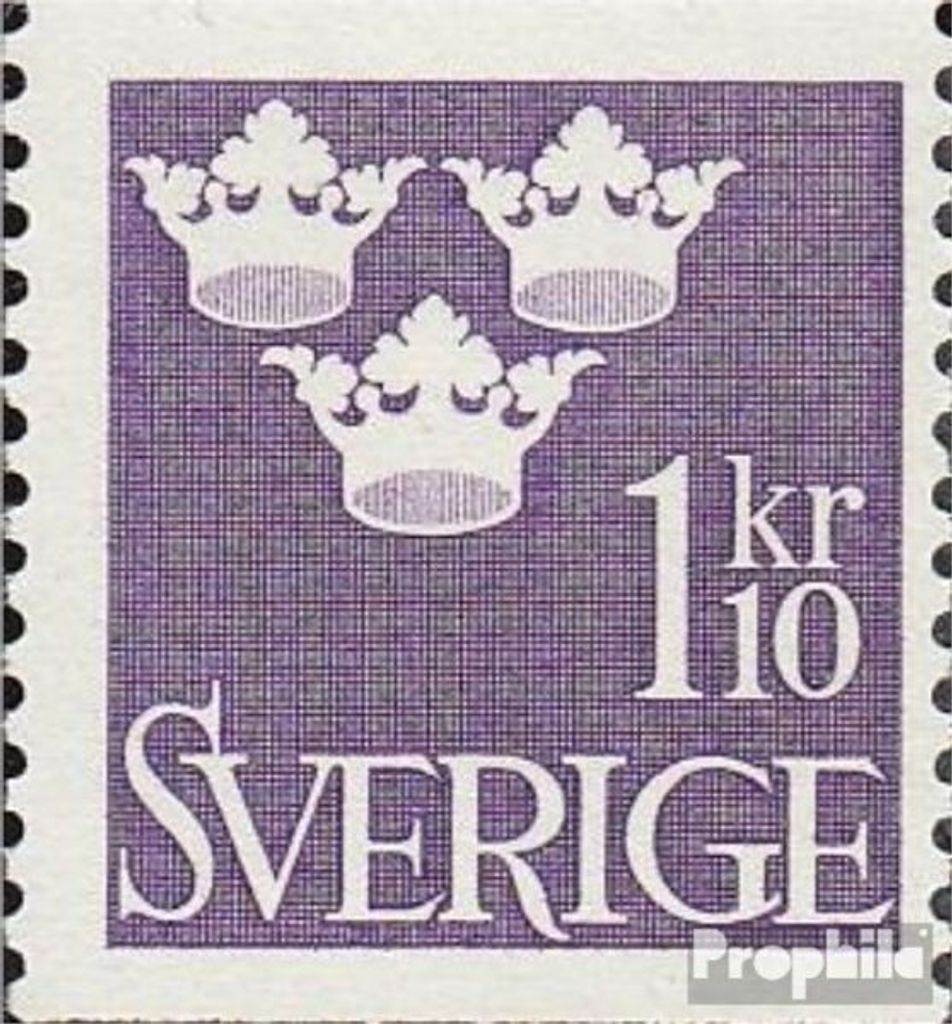 Briefmarken Schweden 1948 Mi 337x A postfrisch König Gustaf V