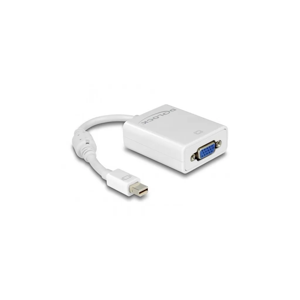 Convertisseur Mini DisplayPort vers VGA Delock pour Moniteur et Écran - 3