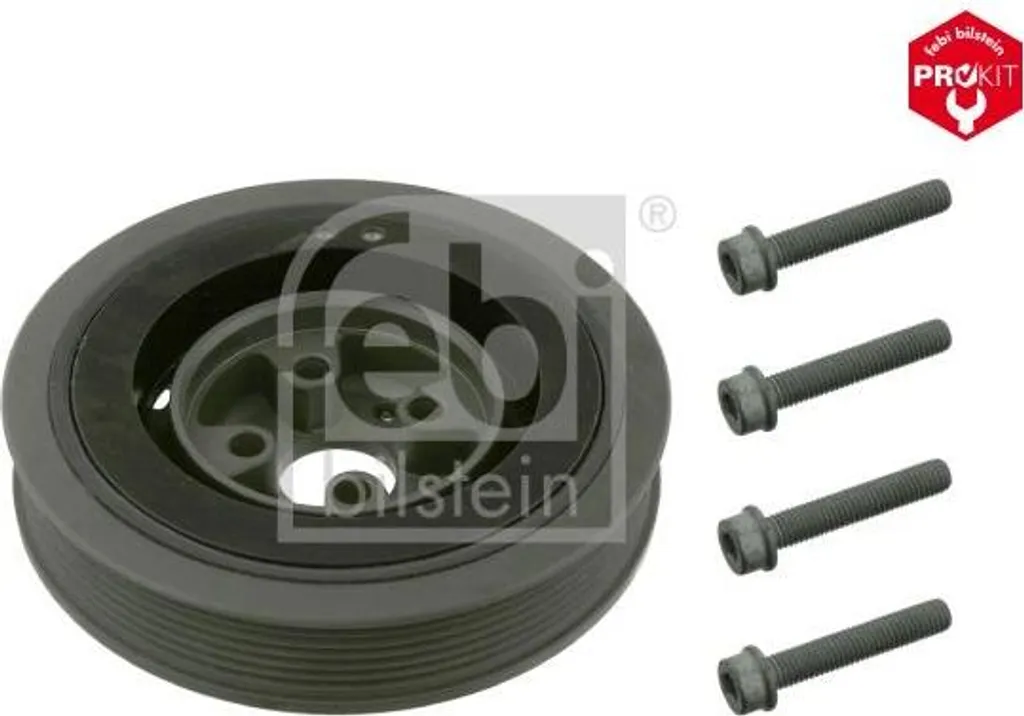 Poulie de vilebrequin robuste FEBI 33566 pour Galaxy et Alhambra 1.9 TDI