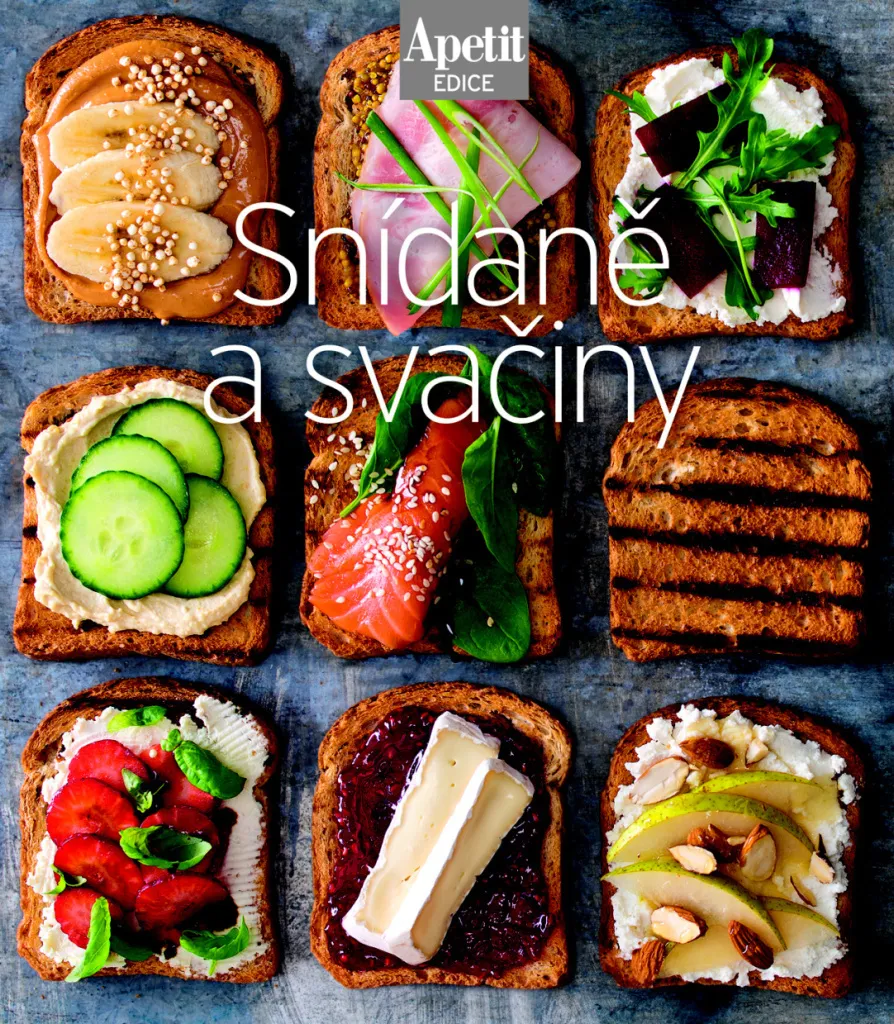 Snídaně a svačiny livre de recettes petit-déjeuner et goûter sain