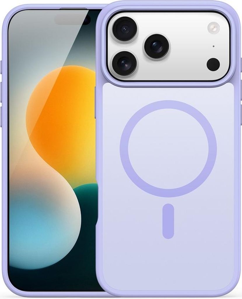 iPhone 17 Pro Hülle - Dux Ducis Yind Series - Back Cover Matt Transparent - MagSafe Compatible - Lavendel