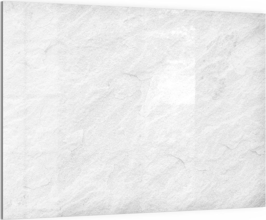 DEQORI Magnettafel Glas 120x90 cm 'Reine Schiefersteintextur' beschreibbar Whiteboard