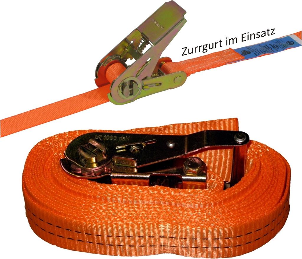 Zurrgurt 1-teilig, 6,0 m, 4000 daN
