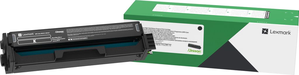 Lexmark - Hohe Ergiebigkeit - Schwarz - original - Tonerpatrone LCCP, LRP - für Lexmark CS331dw, CX331adwe