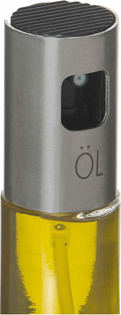 Ölspraybehälter aus Kristall/Edelstahl, 100 ml