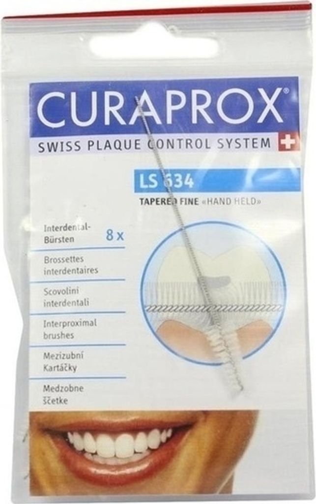 Curaprox LS 634 Brosse interdentaire fine 8 pces Image du produit 