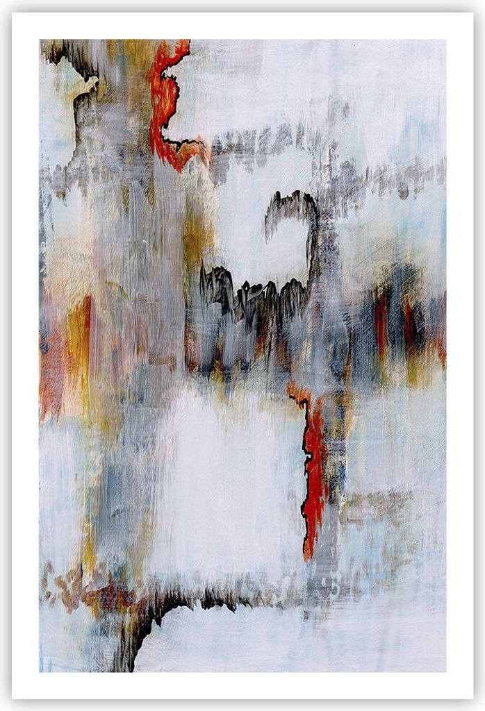 Poster - Poster ohne Rahmen - Abstraktion modern - 61x91,5 cm - Wand Bild - Wanddeko - Wandbilder - Kunstposter - Wandposter - Bilder - Kunstdruck ...