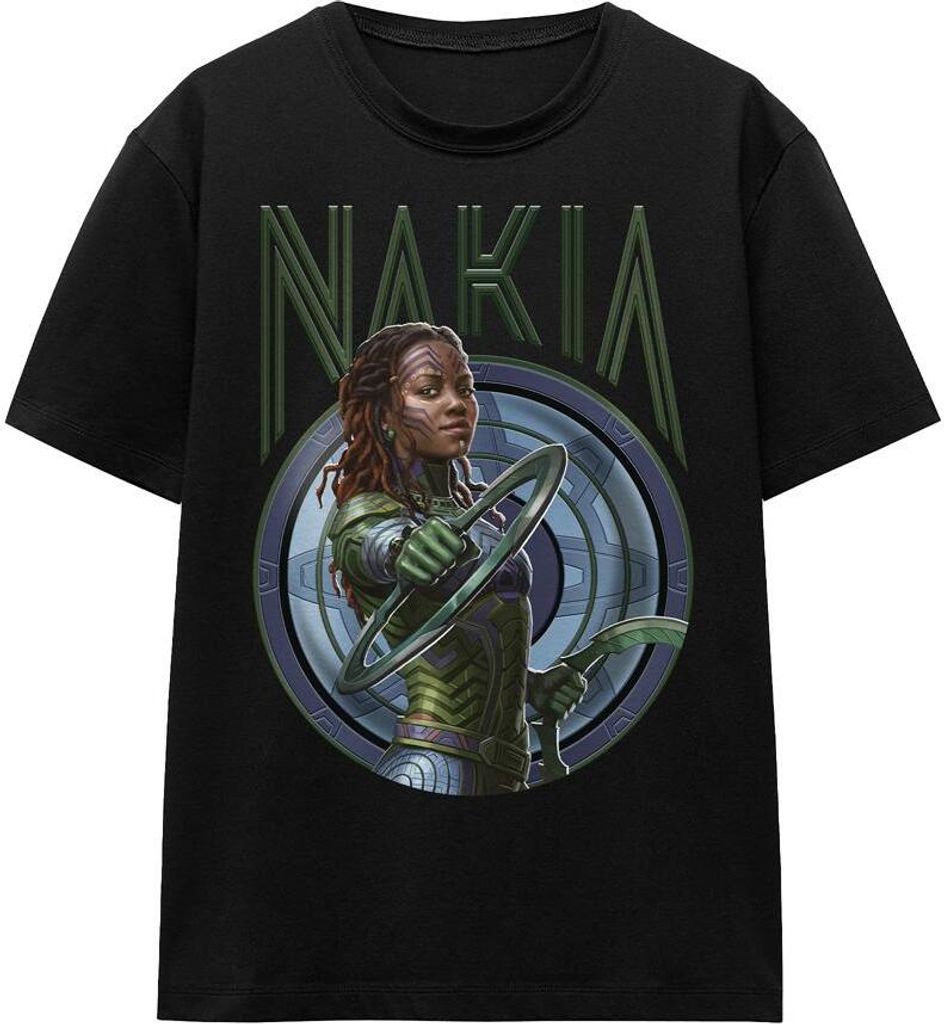 Black Panther: Wakanda Forever - T-Shirt für Herren/Damen Uni TV17303 (S) (Schwarz)