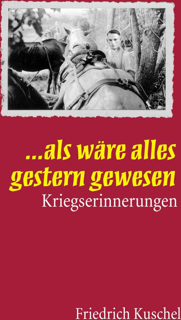 ... Als wäre alles gestern gewesen Book