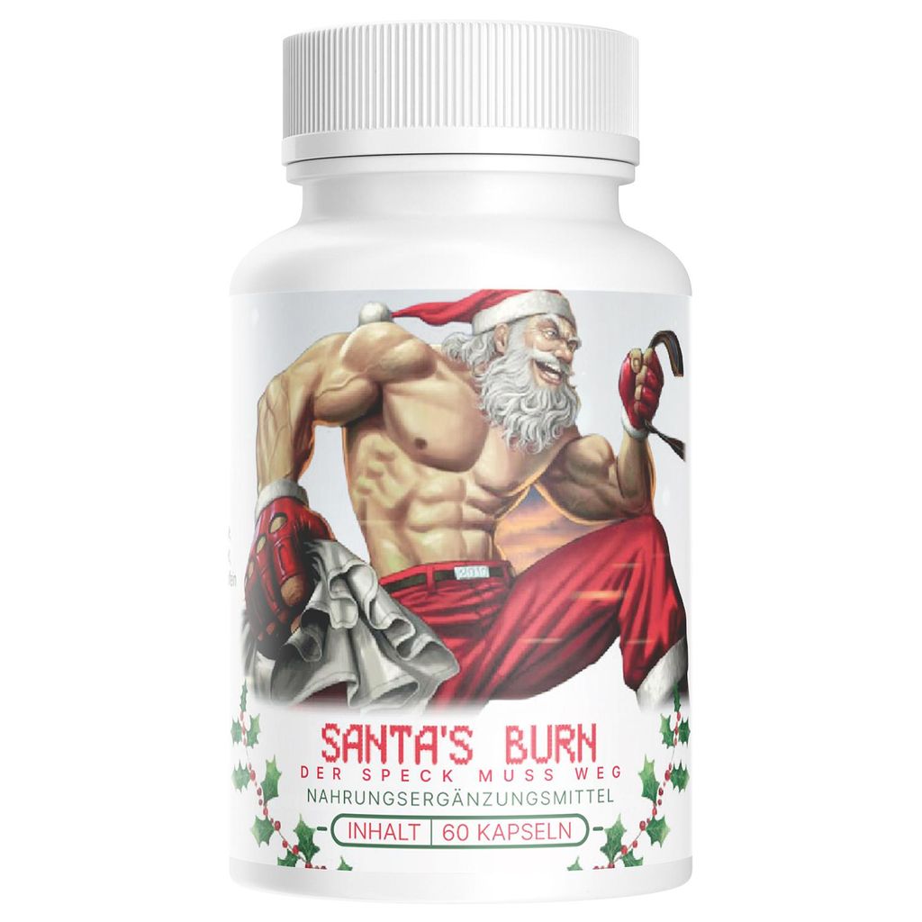 Santa's Burn | Stoffwechsel anregen | Kapseln | Natürliche Unterstützung