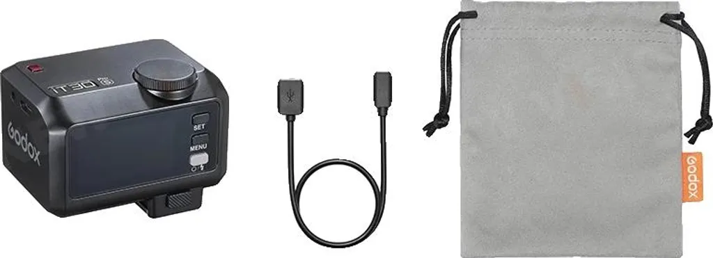 Flash Speedlite iT30Pro Noir sans fil haute vitesse pour boîtiers Sony