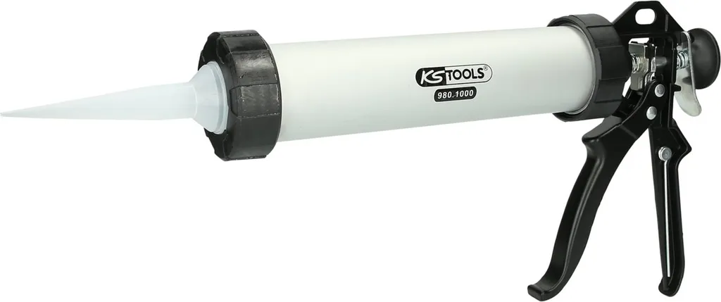Pistolet à mastic manuel KS-TOOLS 750g robuste pour joints et colles - 4