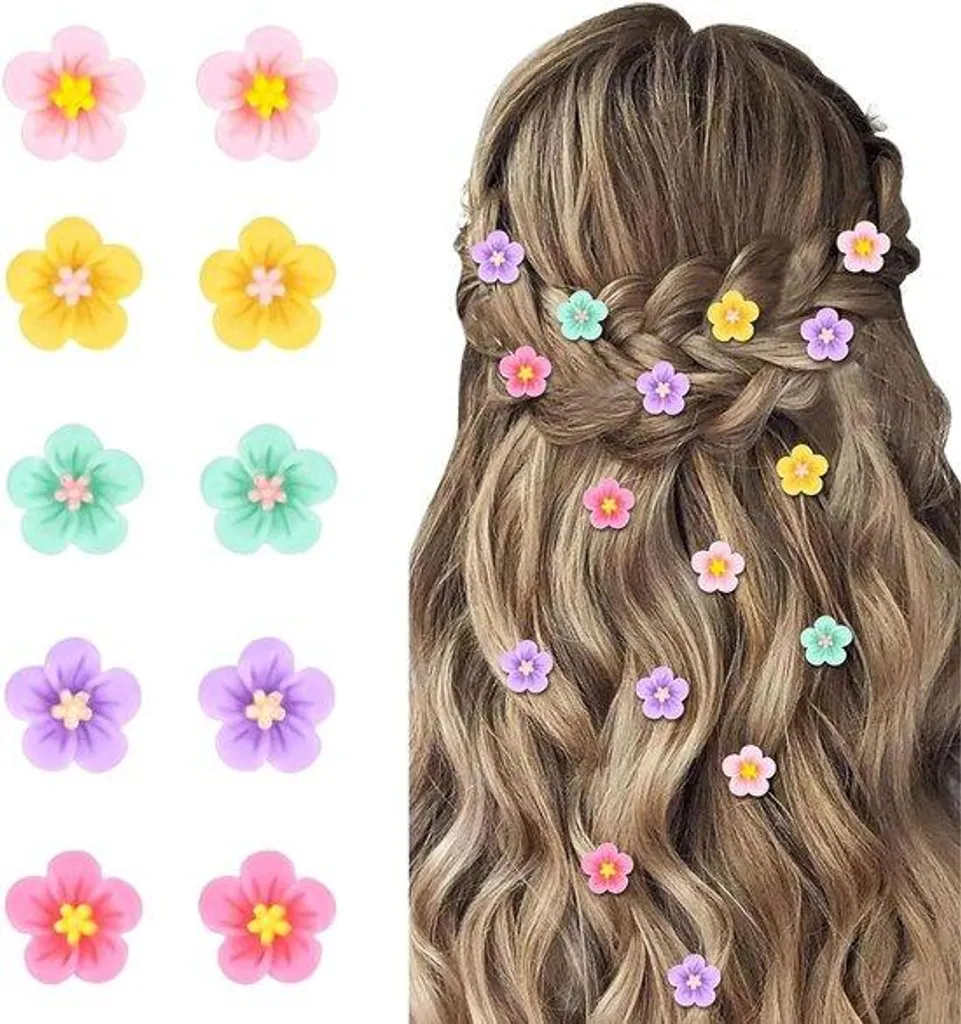 Dites adieu aux cheveux rebelles : 10 barrettes fleurs pour tenue parfaite