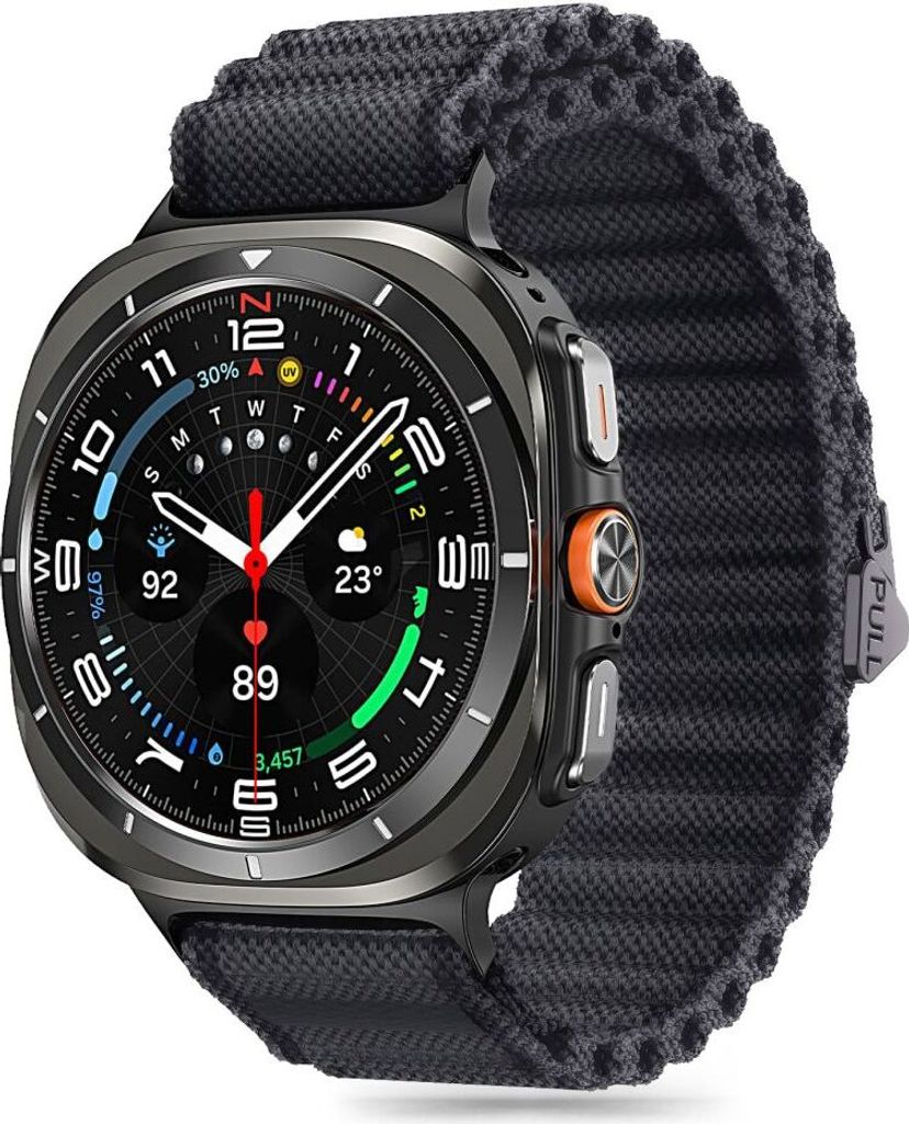 Tech-Protect Weave Pro Samsung Galaxy Watch Ultra (47 Mm) Schwarz