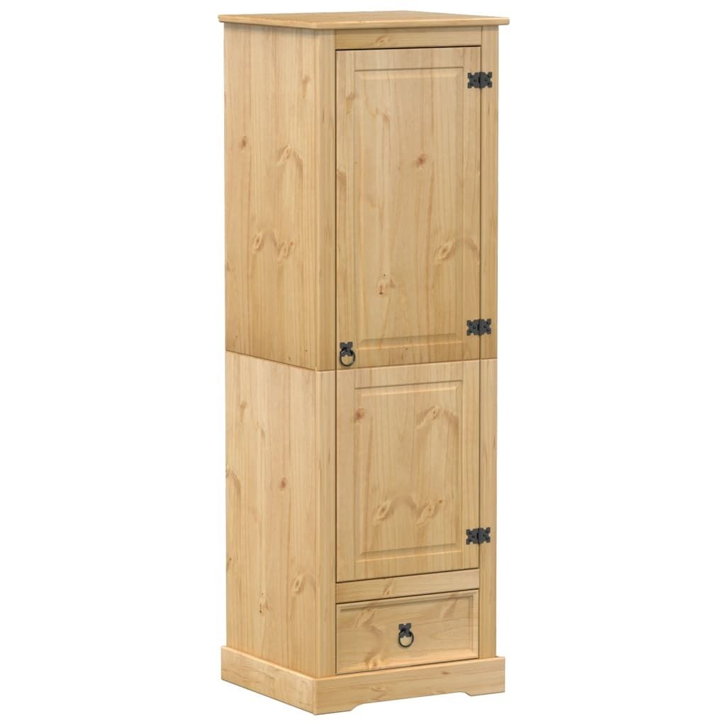 Armadio  55x50x170 cm in legno di pino massiccio Immagine del prodotto 