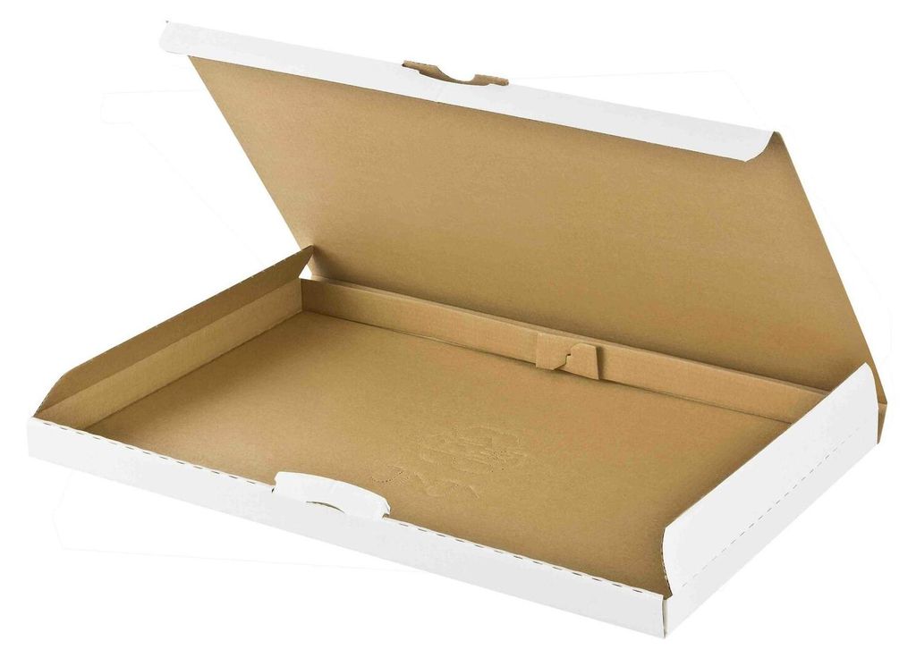 100x Versandkarton 255x190x20mm schnelle Aufrichtung mit Produktbild 