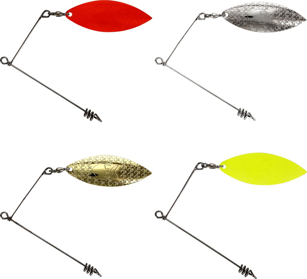 Westin Add-It Spinnerbait Willow - 2 Spinnerbaitarme, Größe:Large, Farbe:Silver