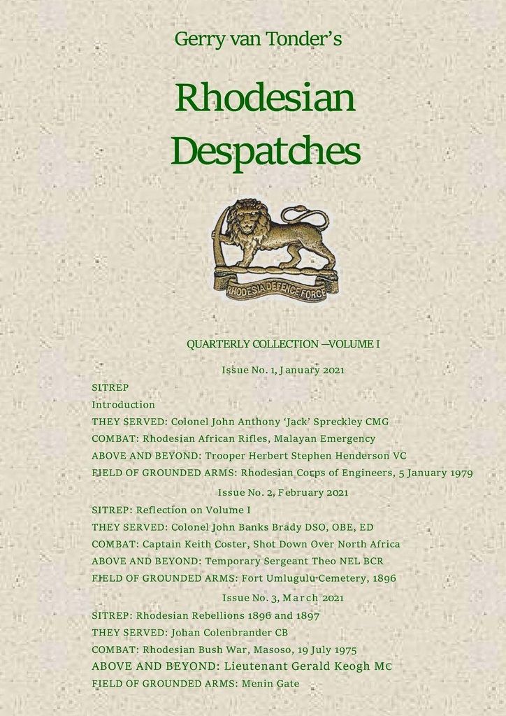 Rhodesian Despatches