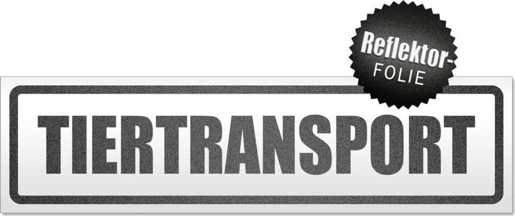 Tiertransport Magnetschild Schild magnetisch