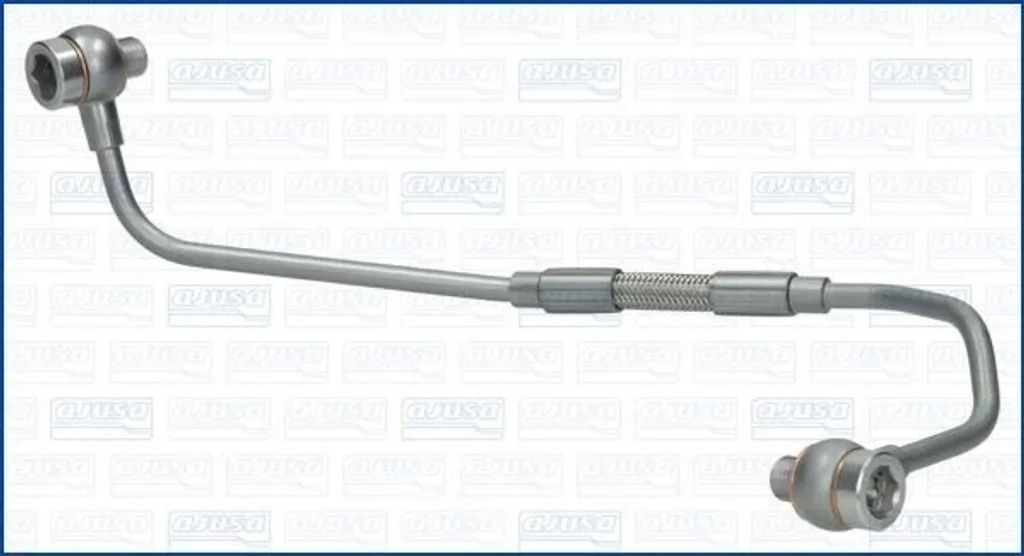 Tuyau d'arrivée d'huile turbo AJUSA OP10771 pour VW Passat et Fiat 500