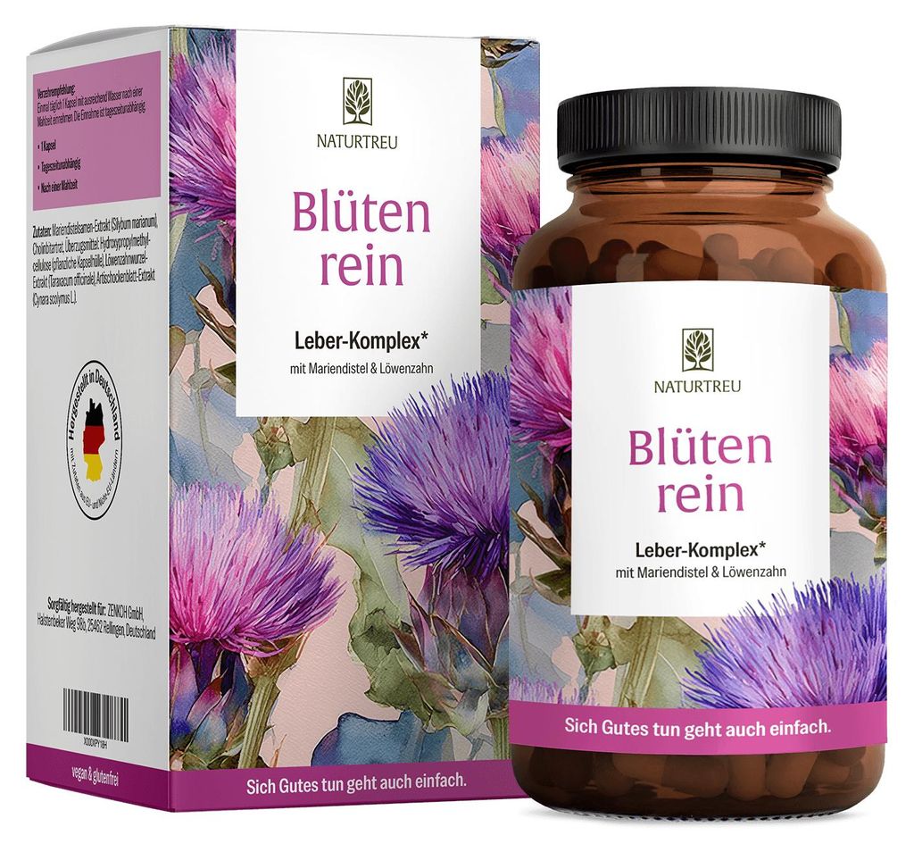 Leber Komplex mit Mariendistel, Artischocke, Cholin & Produktbild 