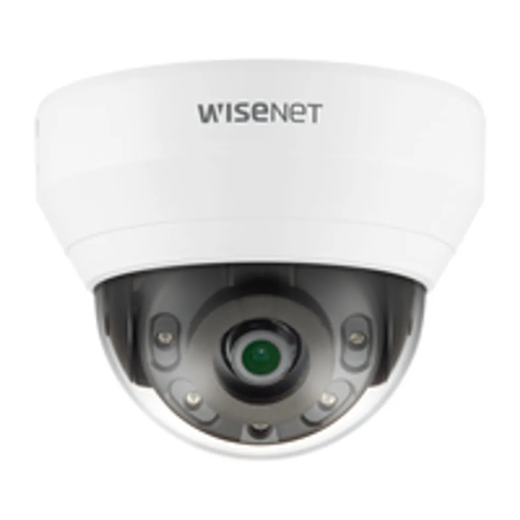 Hanwha Techwin Caméra IP 2MP WDR 2.8mm Fixe pour Intérieur en Blanc