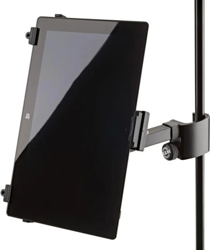 Support de Tablette pour Pied de Micro K&M 19791 Noir Multi-Format - 4