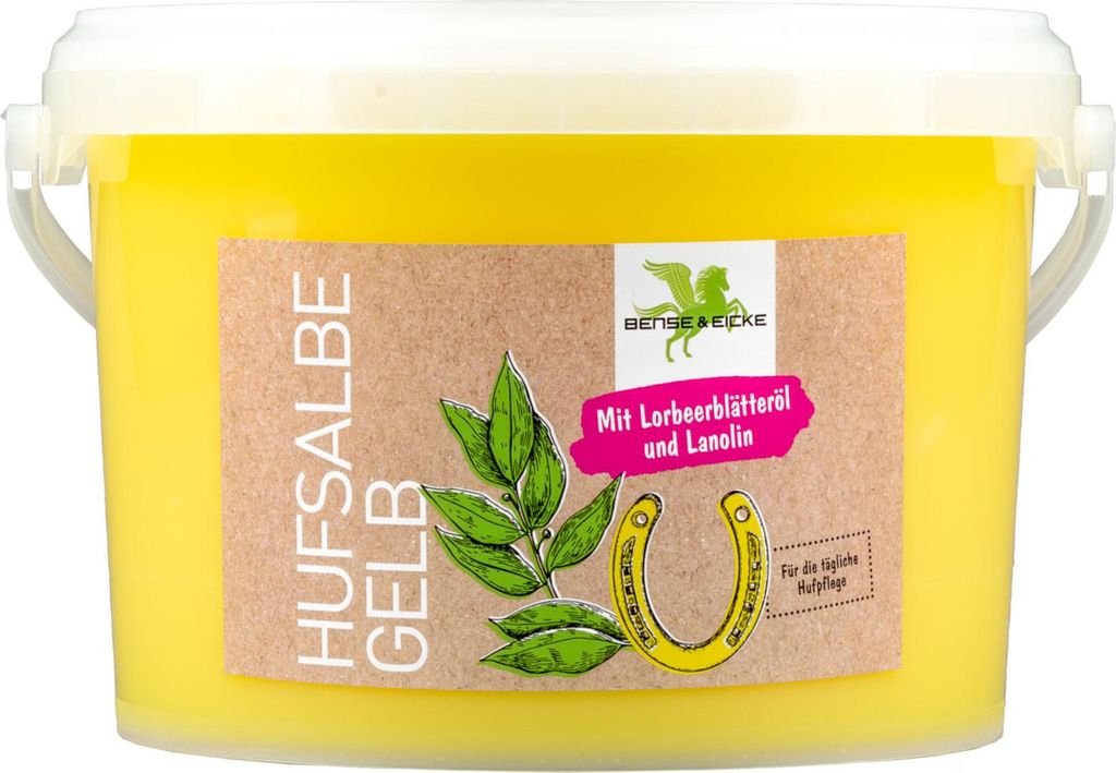 Gelbe B & E-Salbe, 500 ml - für Pferdehufe