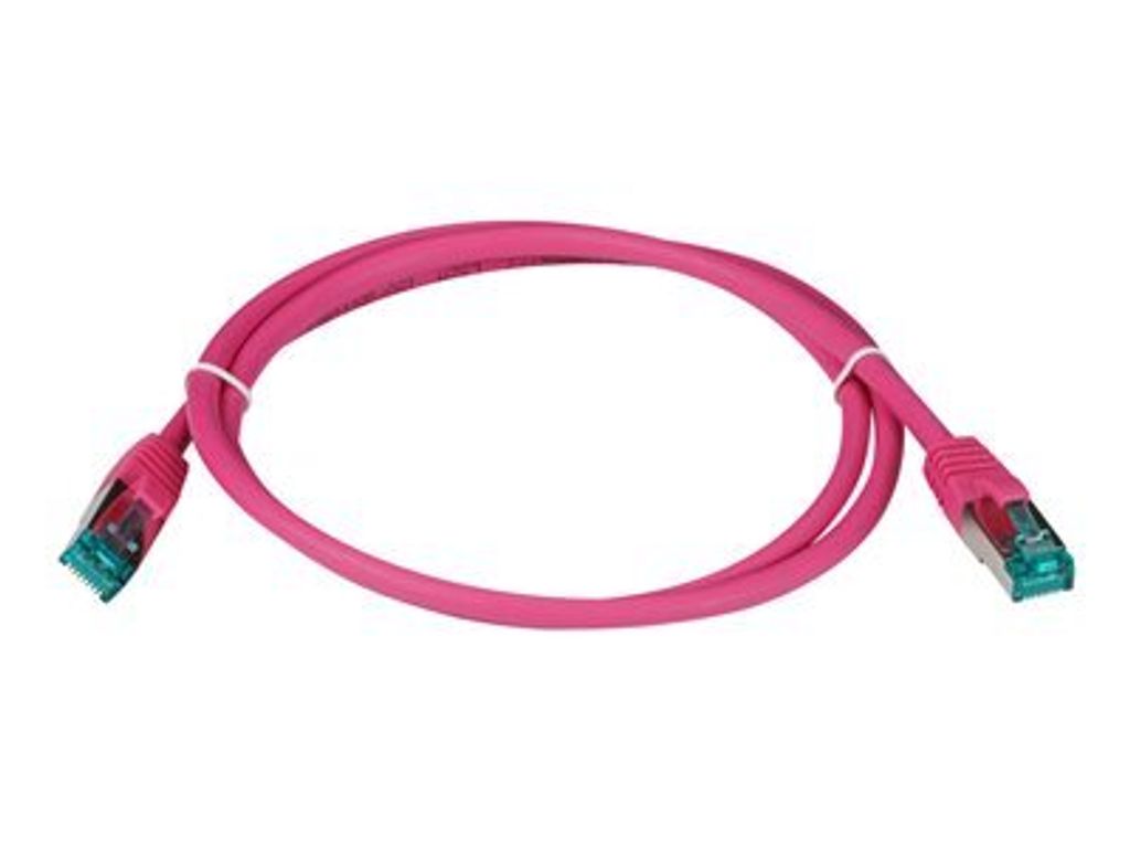 EFB-Elektronik RJ45 Patchkabel Cat.6A S/FTP LSZH magenta 1m Hersteller: EFB Elektronik (MK6001.1MA)