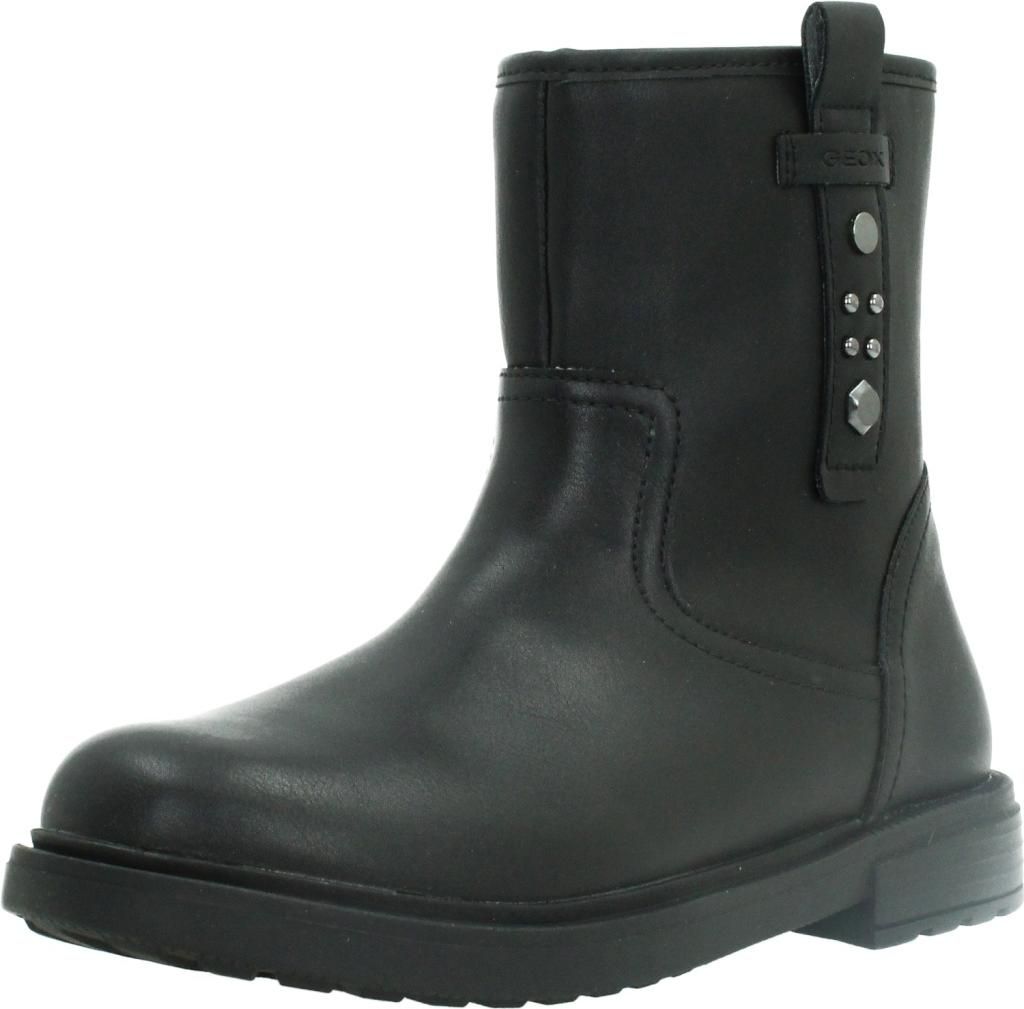 Geox Himalaya Kinderschuhe Mädchen Stiefel Reißverschluss Schwarz Freizeit, Schuhgröße:34 EU