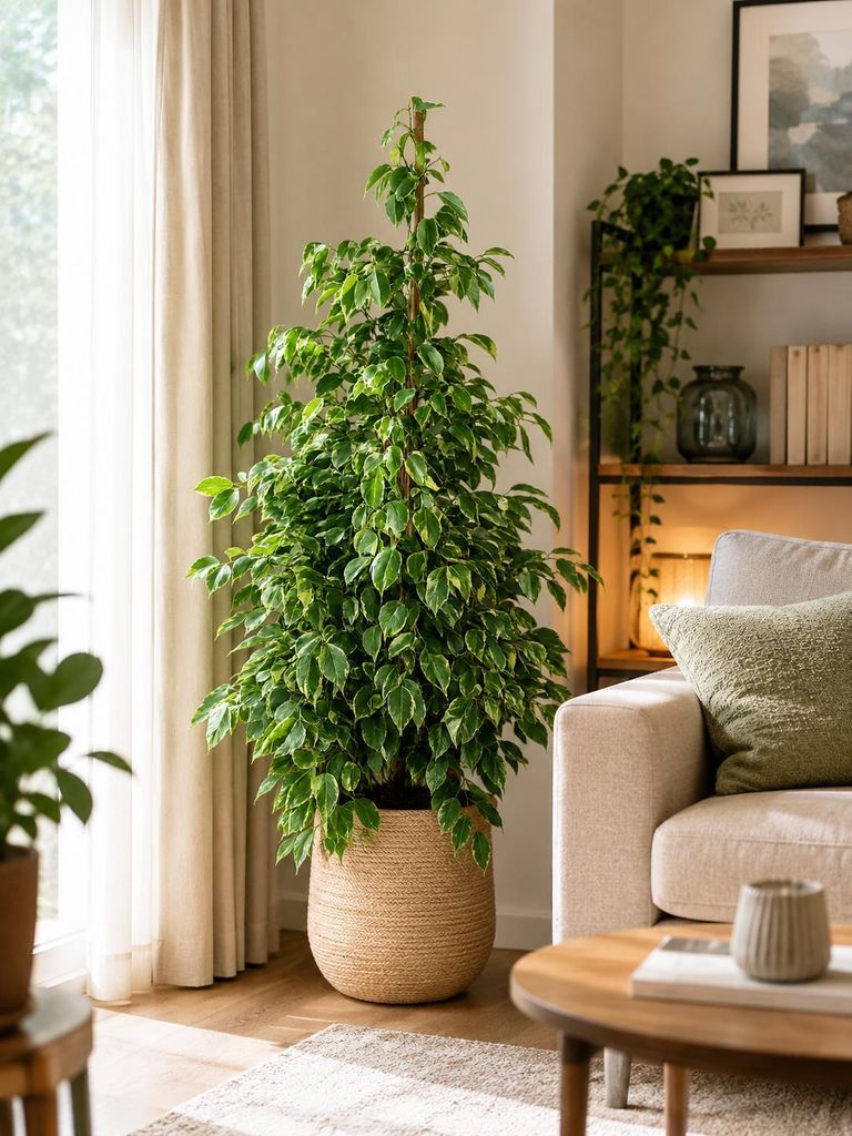 Ficus Benjamina Golden King 130-150 cm | Birkenfeige Produktbild 