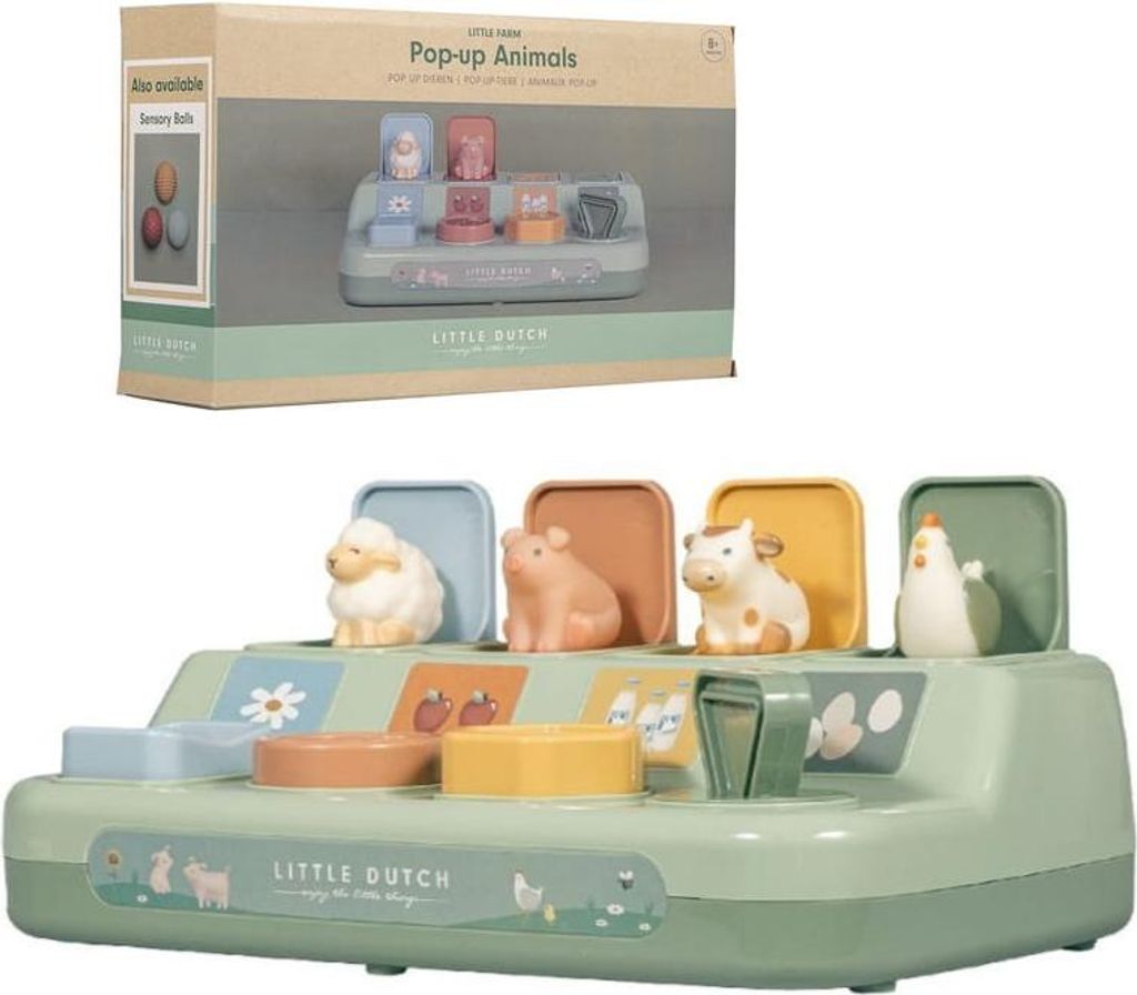 Pop-up-Spielzeug Little Farm, Little Dutch