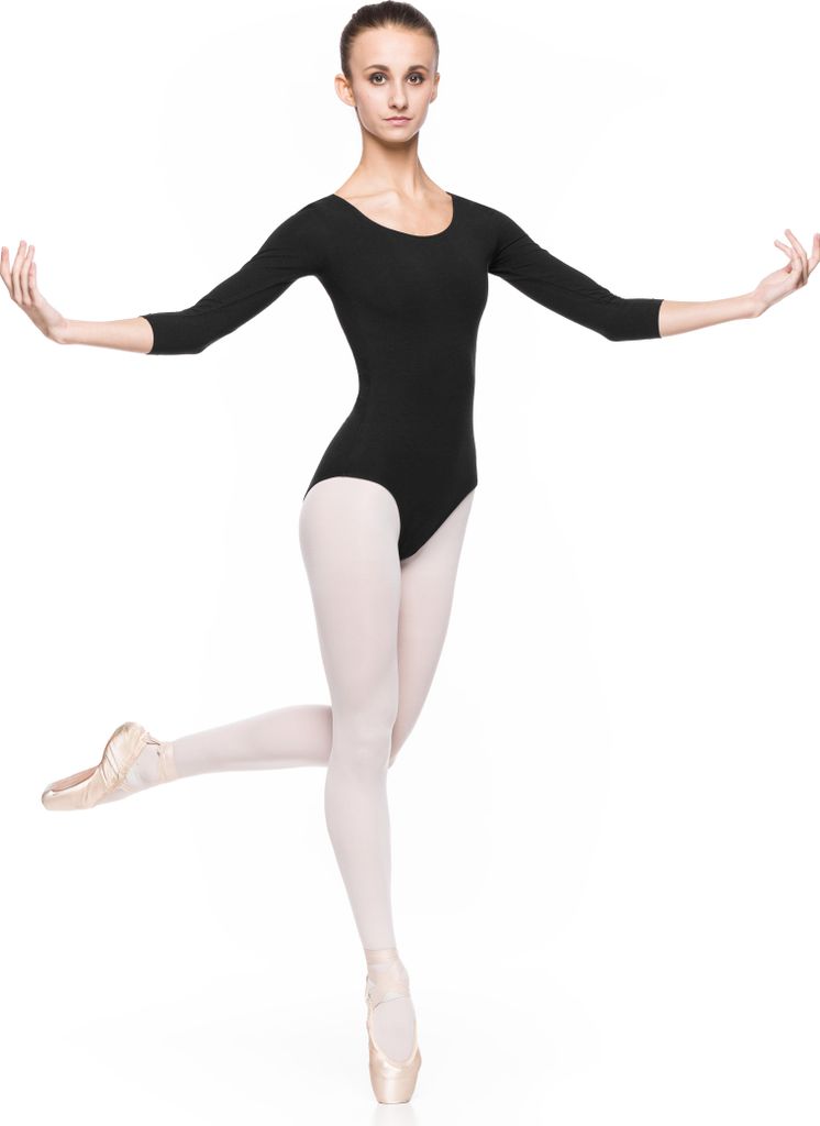 KLARA - Ballettbody für Damentanz, schwarz Klara Ballettbody für Tanz, Gymnastik, schwarz S