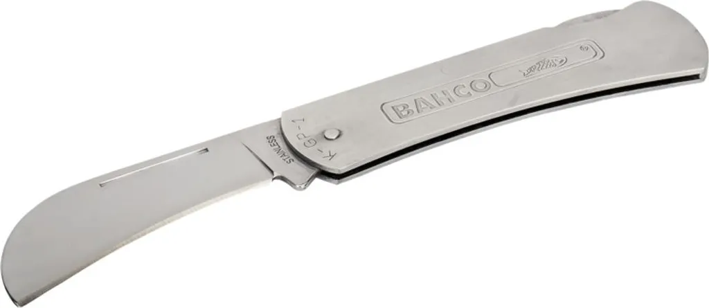Bahco Coltello a uncino pieghevole in acciaio inox con manico per rifilare 170 Mm Argento Argento Taglia unica